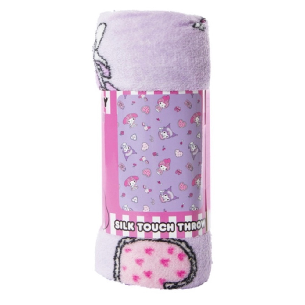 My Melody and Kuromi Throw Blanket